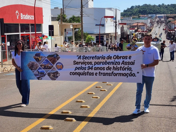 Desfile Comemorartivo - 01/05/2026 em Assai - Assai 94 Anos - Foto 242
