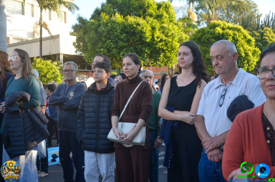 Fieis em Cornelio Procopio - Procissao de Corpus Christi - Foto 122