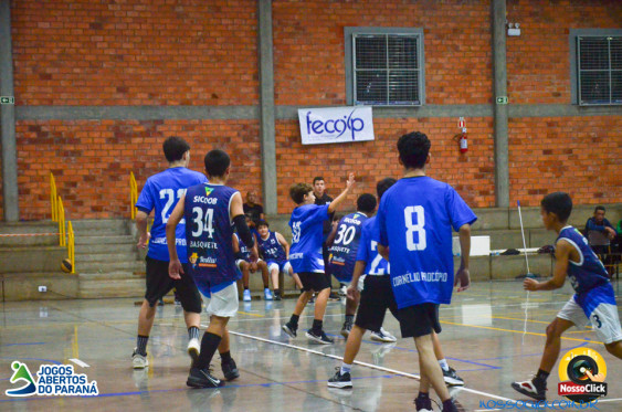 Basquete - 16/05 em Cornelio Procopio - Jogos Abertos do Parana - Foto 5