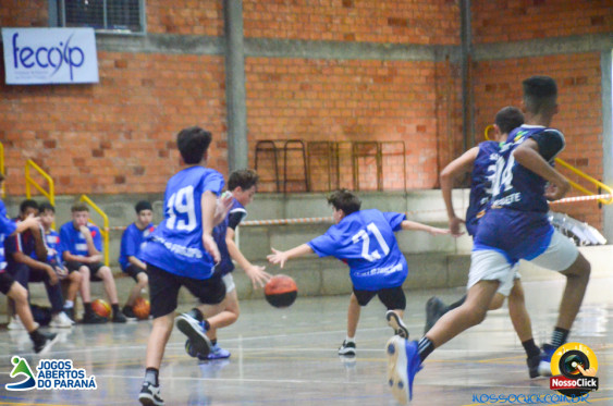 Basquete - 16/05 em Cornelio Procopio - Jogos Abertos do Parana - Foto 59