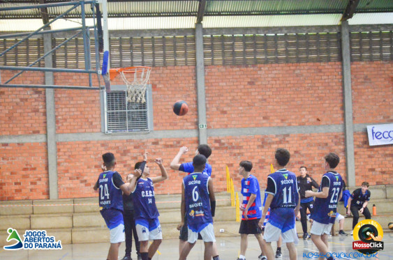 Basquete - 16/05 em Cornelio Procopio - Jogos Abertos do Parana - Foto 78