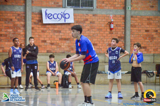 Basquete - 16/05 em Cornelio Procopio - Jogos Abertos do Parana - Foto 95