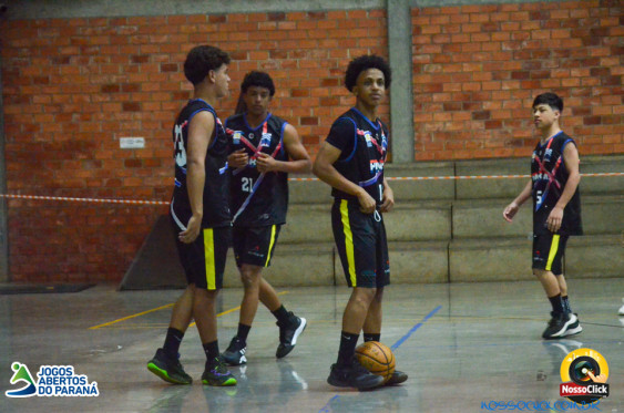 Basquete - 16/05 em Cornelio Procopio - Jogos Abertos do Parana - Foto 103