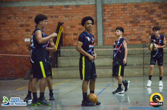 Basquete - 16/05 em Cornelio Procopio - Jogos Abertos do Parana - Foto 104
