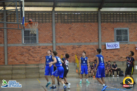 Basquete - 16/05 em Cornelio Procopio - Jogos Abertos do Parana - Foto 143
