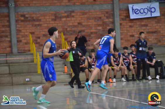 Basquete - 16/05 em Cornelio Procopio - Jogos Abertos do Parana - Foto 166