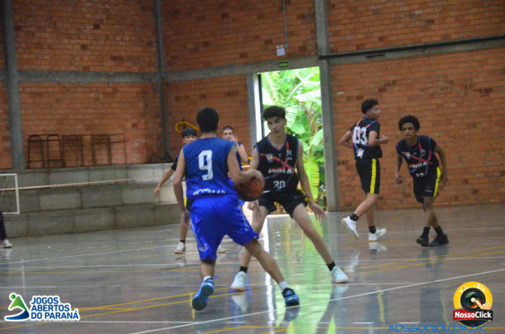 Basquete - 16/05 em Cornelio Procopio - Jogos Abertos do Parana - Foto 169