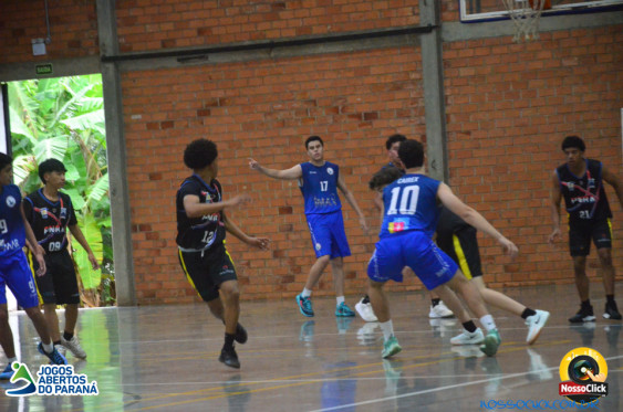 Basquete - 16/05 em Cornelio Procopio - Jogos Abertos do Parana - Foto 175