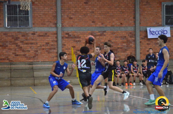 Basquete - 16/05 em Cornelio Procopio - Jogos Abertos do Parana - Foto 178